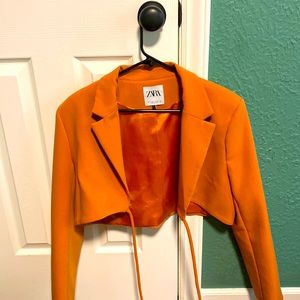Zara Cropped Blazer